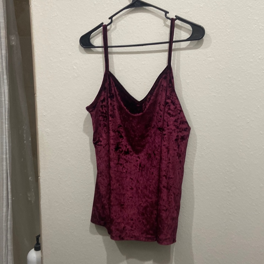 Red velvet Maurice’s 24/7 tanktop